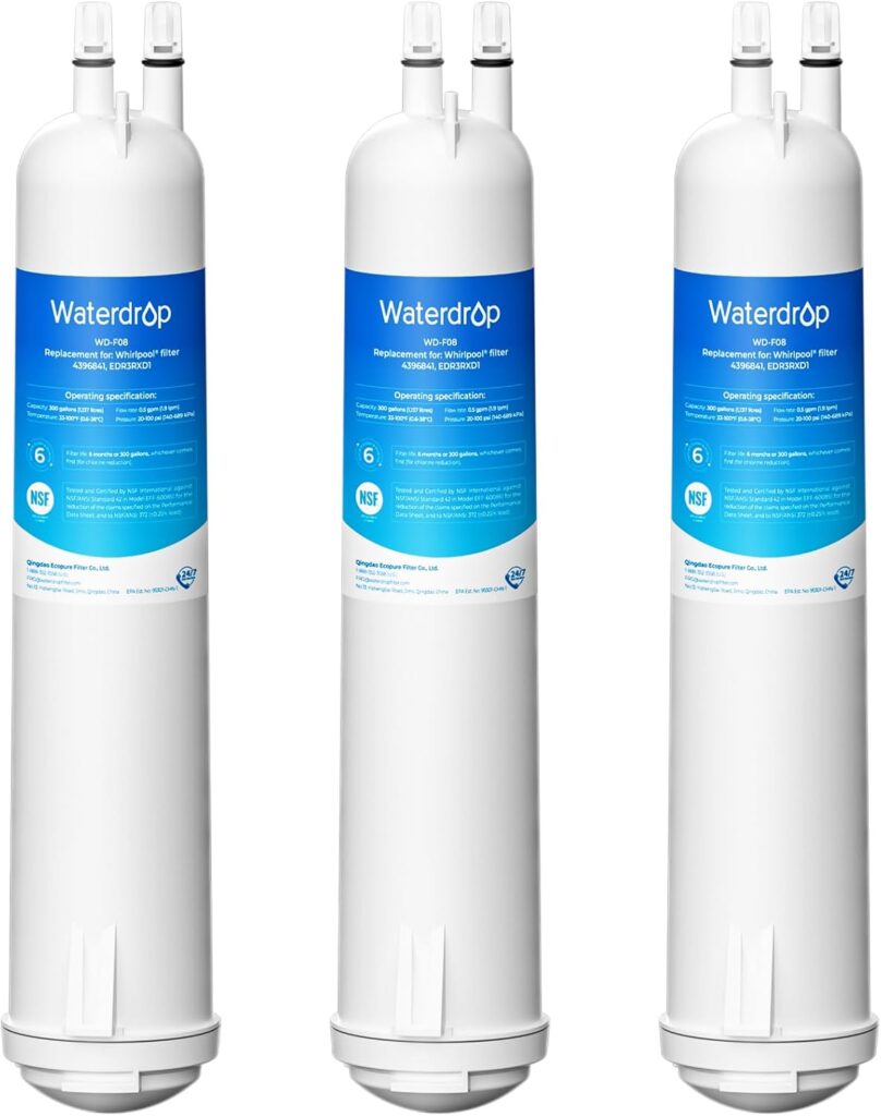 EDR3RXD1 refrigerator water filter replacement