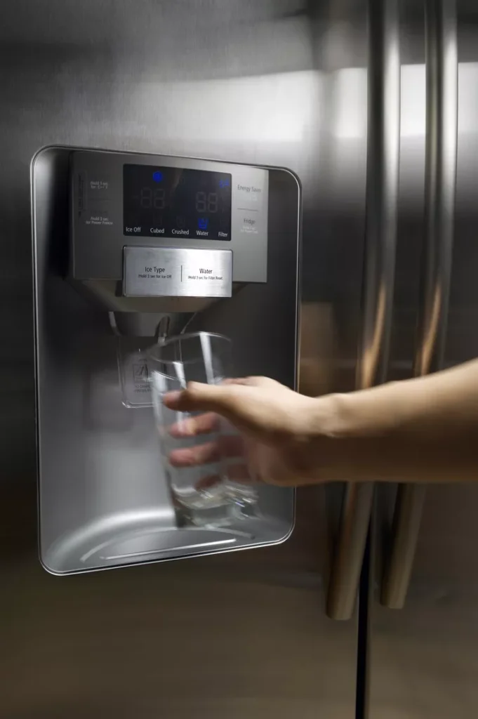 refrigerator water dispenser slow