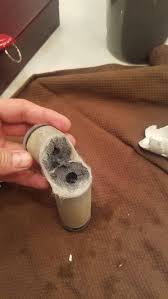 clogged refrigerator water filter buildup